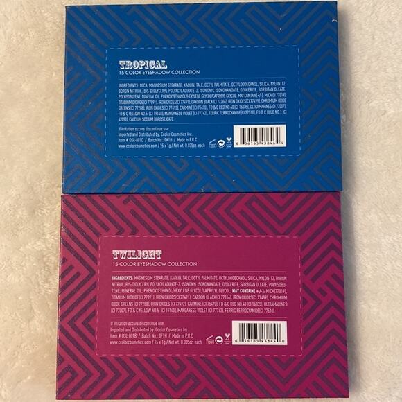 Set of 2 Eyeshadow Palettes by Ccolor Cosmetics - Picture 2 of 4